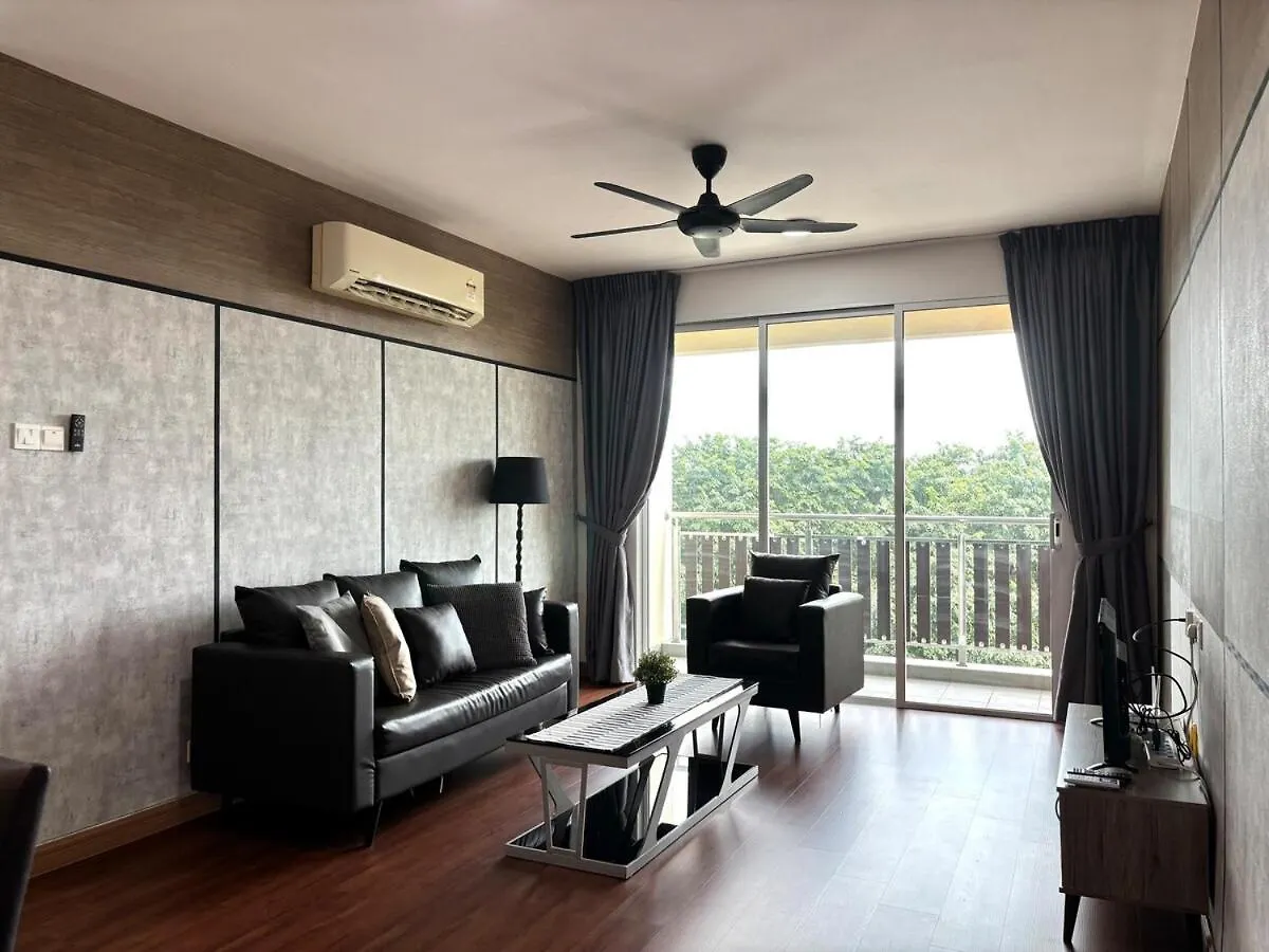 Apartmán Ksl Premium-Style 3R3B 1-5Pax #Daya#Austin#Ikea Johor Bahru Malajsie